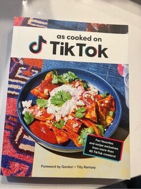 TikTok Cookbook - As Cooked on TikTok Recipes Chef Cooking Paperback